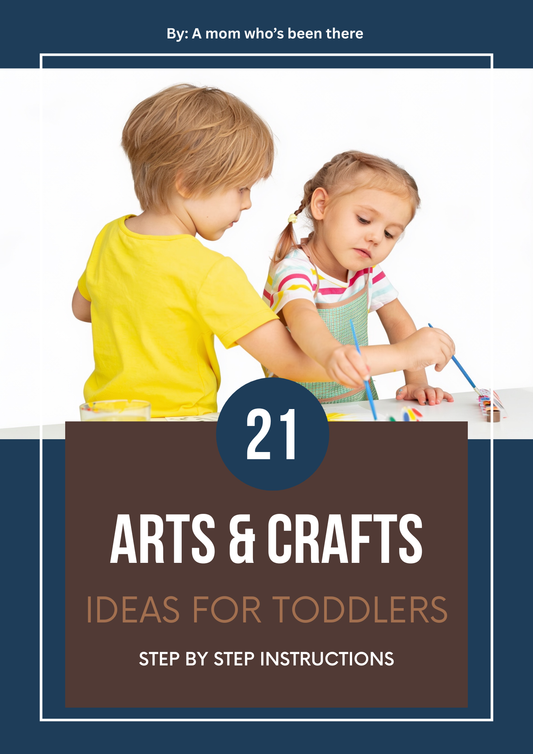 21 Arts & Crafts Ideas For Toddlers - Step By Step Instructions