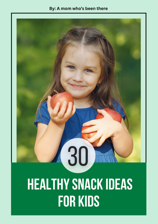 30 Healthy Snacks Ideas For Kids