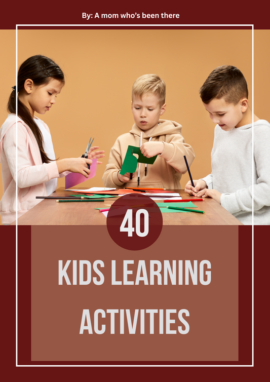 40 Kids Learning Activities