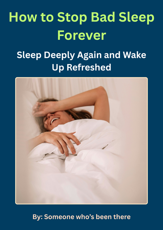 How to Stop Bad Sleep Forever